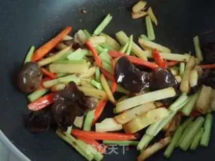 Make Dry potatoes step 8