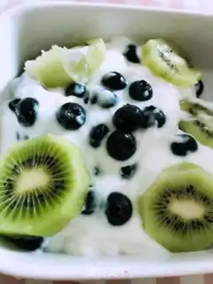 Make Blueberry salad step 2