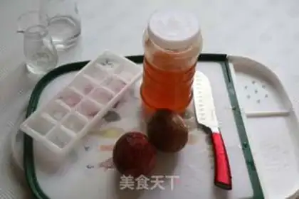 Make Sakura, honey, fragrance juice step 0