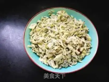 Make Steamed flowers and oiled head step 0