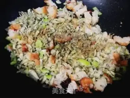 Make Steamed flowers and oiled head step 6