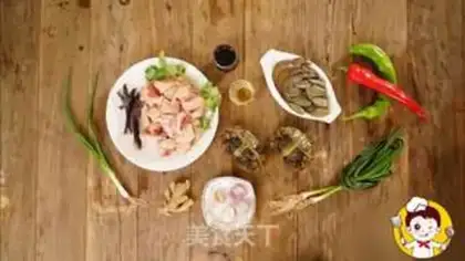 Make Seafood chicken crabs step 0