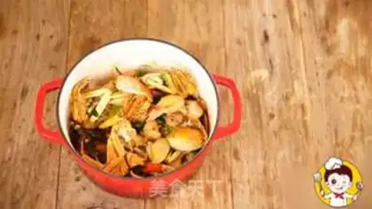 Make Seafood chicken crabs step 16