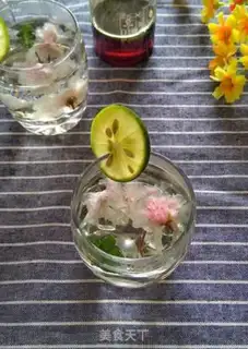 Make Lemon mint cherry tea step 5