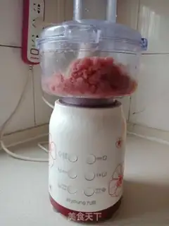 Make Cod pork balls step 2