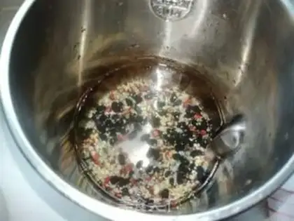 Make Five grains of soya step 4