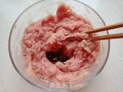 Make Cod pork balls step 4