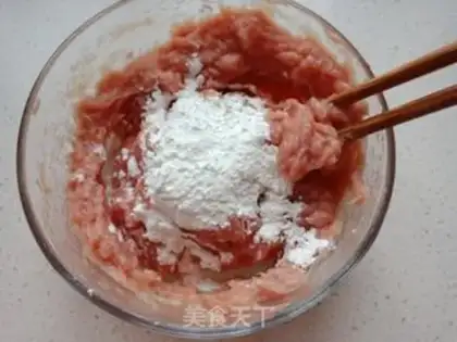 Make Cod pork balls step 5