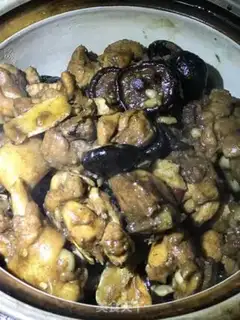 Make Yellow chicken step 10