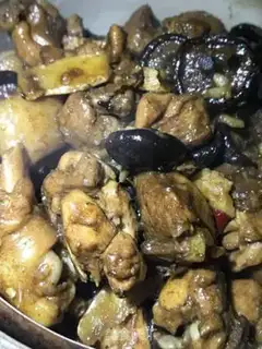 Make Yellow chicken step 11