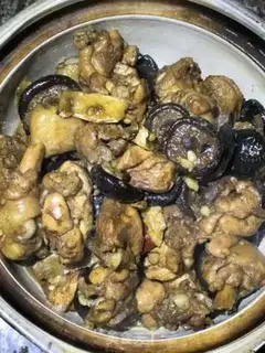 Make Yellow chicken step 12