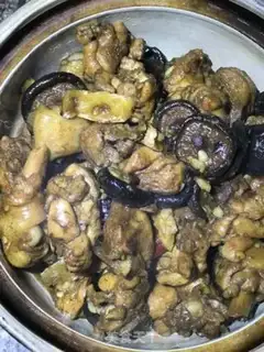 Make Yellow chicken step 14