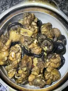 Make Yellow chicken step 15