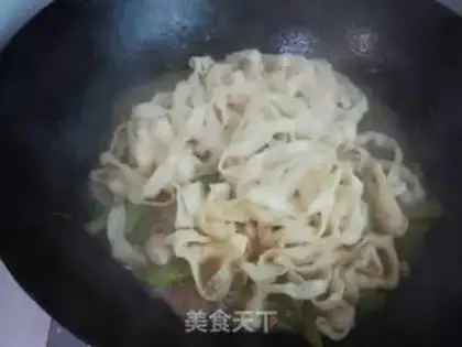 Make Bean bean noodle step 12