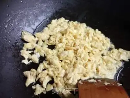 Make Soybeans spinach sauce step 1