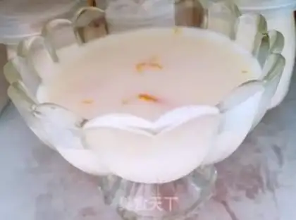 Make Milk mango pudding step 7