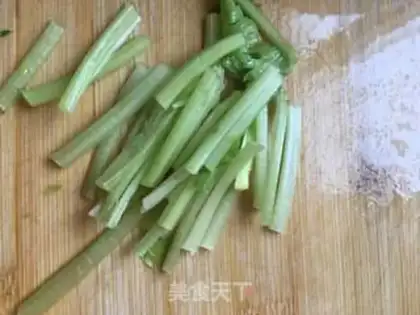 Make Celery with liver step 2