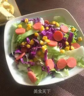 Make Corn saloon salad step 1