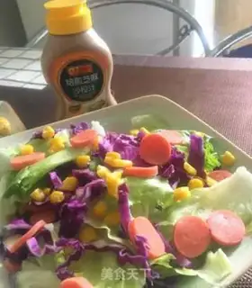 Make Corn saloon salad step 2