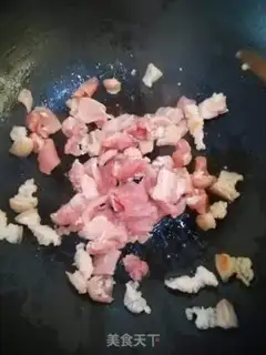 Make Chicken-legged mushroom fried meat step 3