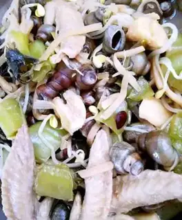 Make Chicken wings, snails step 19