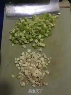 Make Smelt shrimp pie step 1
