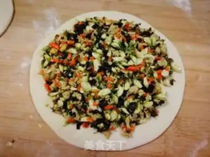 Make A flower pie step 3