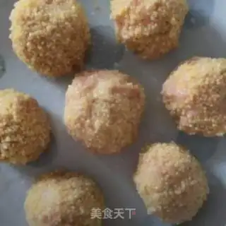 Make Steam rice balls step 7