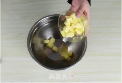 Make Tea cookies step 1