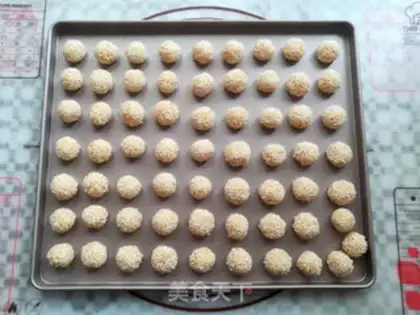 Make Sesame buns step 11