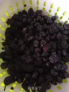 Make A saloon blueberry honey pear step 0