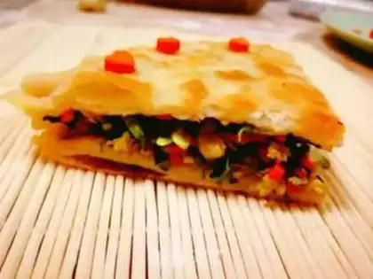 Make A flower pie step 11