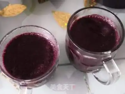 Make A saloon blueberry honey pear step 5