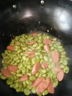 Make Garlic beans step 4