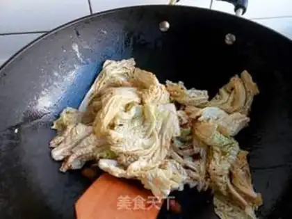 Make Fish cabbage step 2