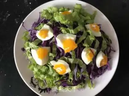 Make A purple egg egg salad step 3