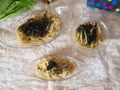 Make Onion noodles step 5