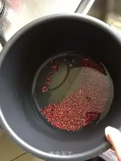 Make Red bean black sesame step 0
