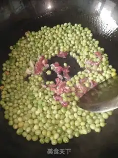 Make Peas, fried meat step 3