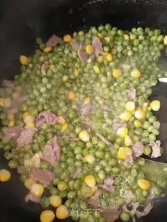 Make Peas, fried meat step 5