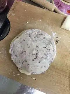 Make Red bean black sesame step 5