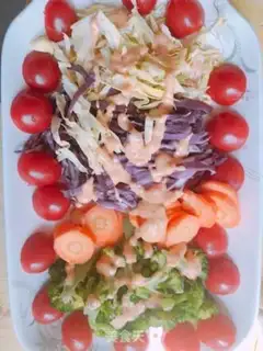 Make Vegetable salad step 1