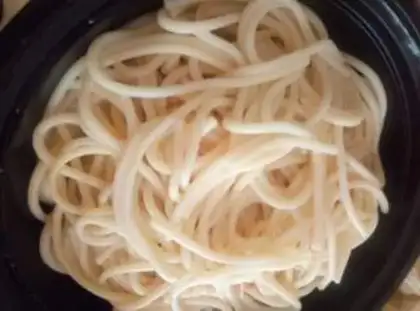 Make Carrot leaves for pasta step 1