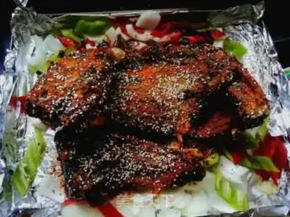 Make Roasted lamb chops step 7