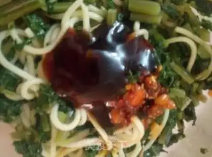 Make Carrot leaves for pasta step 4