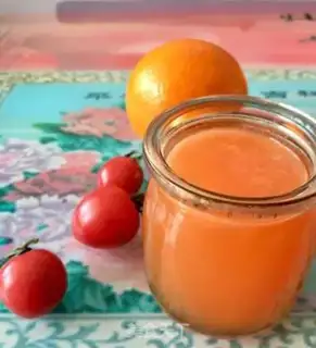 Make Honey tomato orange juice step 7