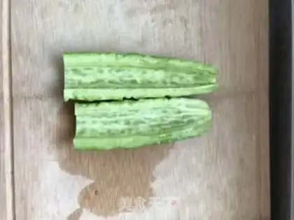 Make Bitter eggcake step 0