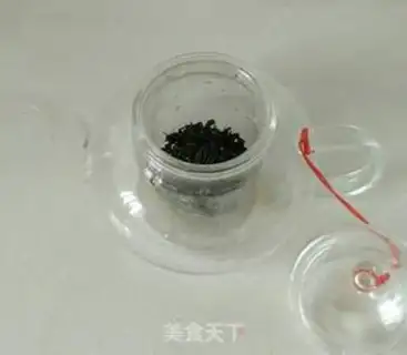 Make Mint green tea step 1