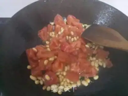 Make Soybeans, ketchup step 2