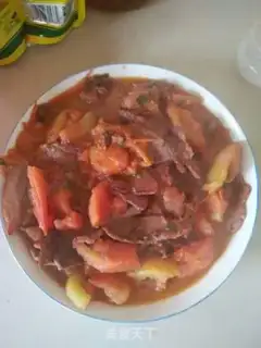 Make Tomato beef step 0